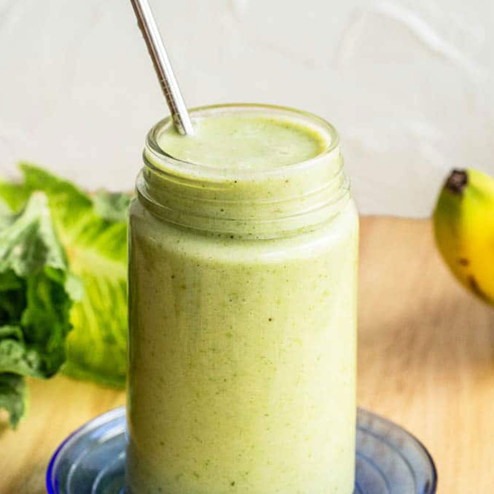 Green Smoothie with Banana
